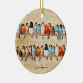 歌と歌声 セラミックオーナメント (右)