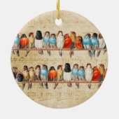 歌と歌声 セラミックオーナメント (裏面)