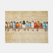 歌と歌声 ドアマット (正面)