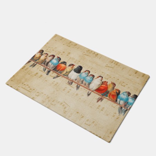 歌と歌声 ドアマット (アングル)