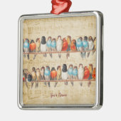 歌と歌声 メタルオーナメント (左)