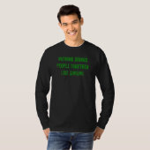 歌のように人を集める物は無い Tシャツ (正面フル)