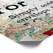 歌のコーチ – おもしろいヴィンテージレトロ ポスター (角)