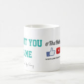 歌のコーヒー・マグの上の壊れ目 コーヒーマグカップ (中央)