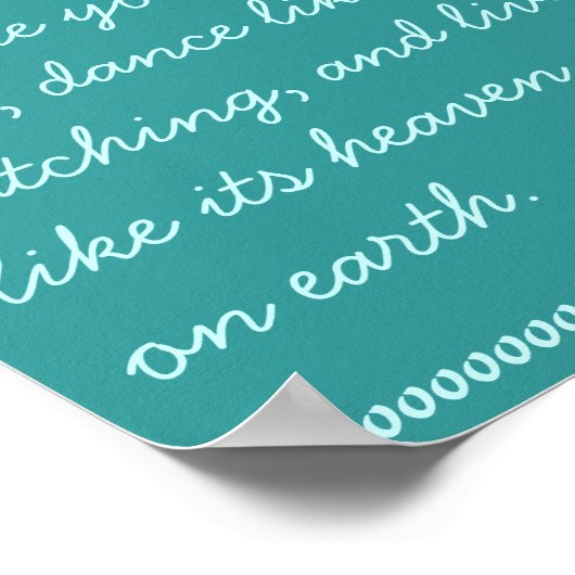 歌のポスター ポスター (角)