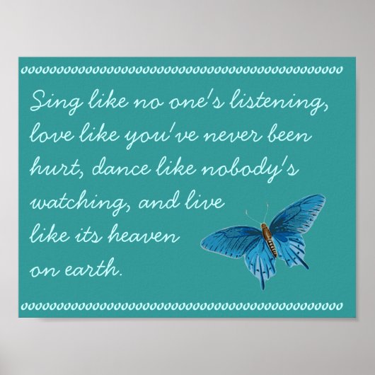 歌のポスター ポスター (正面)