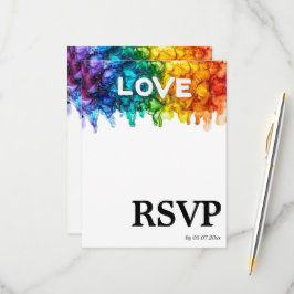 🌈歌のリクエストLGBTQ絵を描と愛結婚のLGBTQ 出欠カード