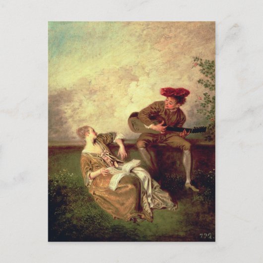 歌のレッスン ポストカード (正面)