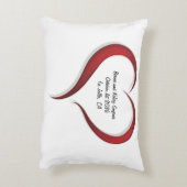 歌の叙情詩記念日の枕 アクセントクッション (裏面(縦))