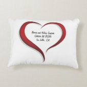 歌の叙情詩記念日の枕 アクセントクッション (裏面)