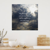 歌の歌2:10ステッカー ポスター (キッチン)