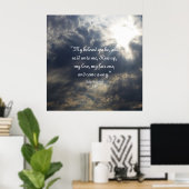 歌の歌2:10ステッカー ポスター (ホームオフィス)