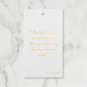 歌の歌2:10 ギフトタグ (正面)