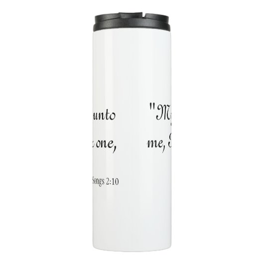 歌の歌2:10 タンブラー (裏面)