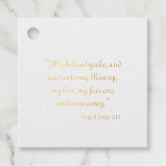 歌の歌2:10 フェイバータグ