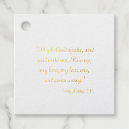 歌の歌2:10 フェイバータグ