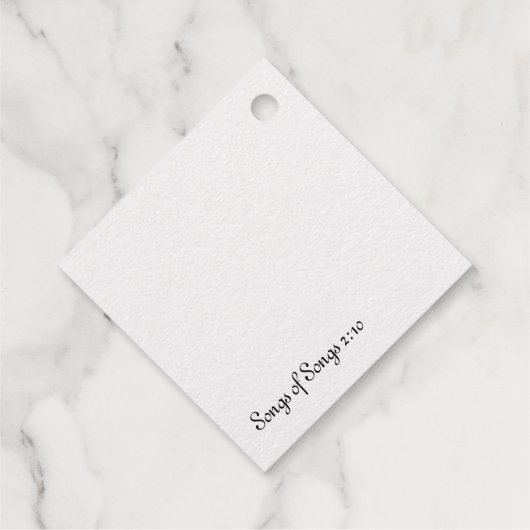 歌の歌2:10 フェイバータグ (裏面)