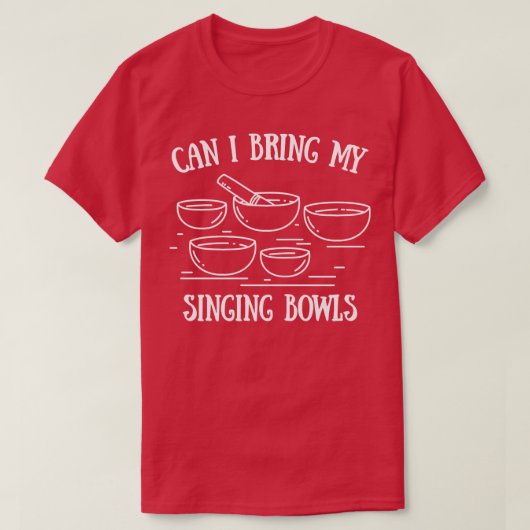歌の茶碗を持ってきてもいい Tシャツ (デザイン正面)