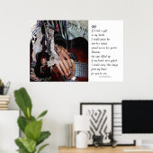 歌の賜物 ポスター (ホームオフィス)