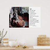 歌の賜物 ポスター (キッチン)