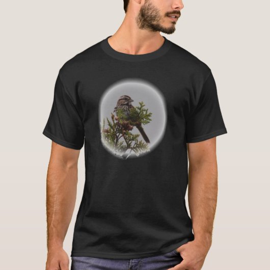 歌の鳥 Tシャツ (正面)