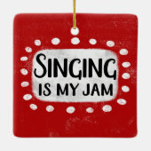 歌は私のジャムオーナメント セラミックオーナメント (裏面)