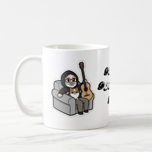 歌をうたおう...... コーヒーマグカップ (左)