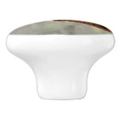 歌を歌う白い腹の下のカイケオウ セラミックノブ (側面)