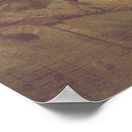 歌を歌う ポスター (角)