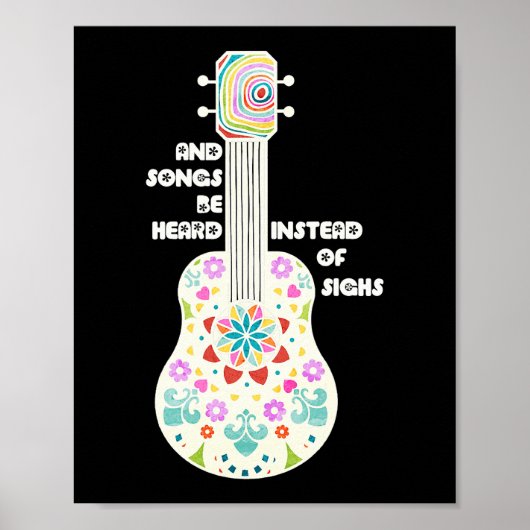 歌を聞くゴッドスペルミュージカル劇場ファン ポスター (正面)