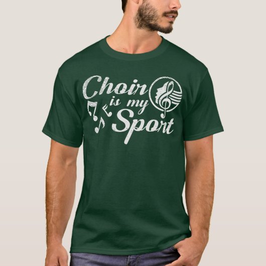 歌スポーツミュージカル合唱団リハーサルを見せる友達 Tシャツ (正面)