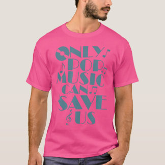 歌ポップ・アートの者の星は救音楽に限る Tシャツ