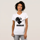 歌レゲエミュージックラスタラスタマンギタ遊ー Tシャツ (正面フル)