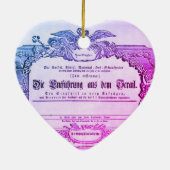 歌劇「後宮誘拐」アマデウス・モーツァルト セラミックオーナメント (裏面)