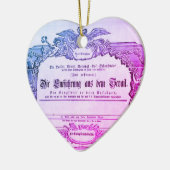 歌劇「後宮誘拐」アマデウス・モーツァルト セラミックオーナメント (左)