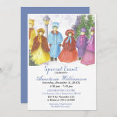 歌唱オープンハウスパーティーイベント招待状 招待状 (正面/裏面)