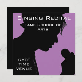 歌唱レトロボーカル演奏 招待状