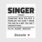 歌唱名詞定義歌唱愛好家クール家 シール (シート)