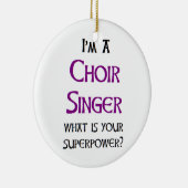 歌唱団 セラミックオーナメント (右)