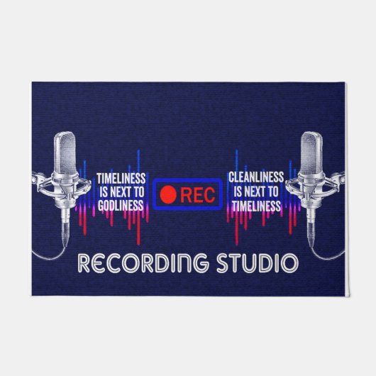 歌唱愛好家ギフト, Recording Studio ドアマット (正面)