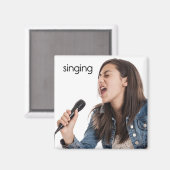 歌唱用冷凍機マグネット マグネット (正面/裏面)