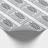 歌唱許可 ラッピングペーパー (角)