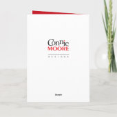 歌唱音声音楽ノートカ空白のード カード (裏面)