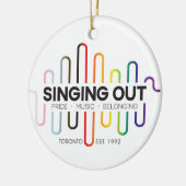 歌声オーナメント セラミックオーナメント (左)