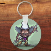 歌声カウボーイ キーホルダー (正面)