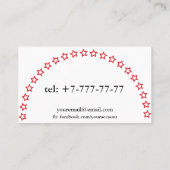 歌声コーチミュージック先生 名刺 (裏面)