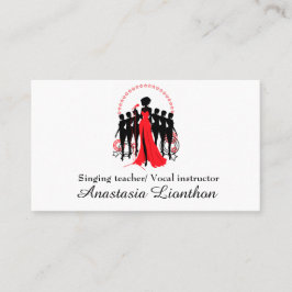 歌声コーチミュージック先生 名刺