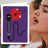 歌声感謝先生 カード