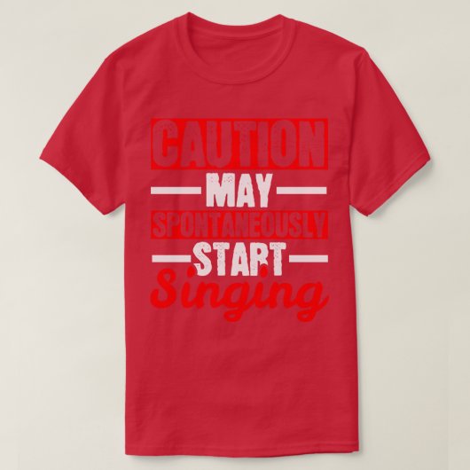 歌声 Tシャツ (デザイン正面)