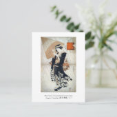 歌川とこよに女流詩人小野の ポストカード (スタンド正面)